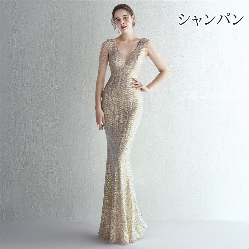 ウェディングドレス ウエディングドレス カラードレス マーメイドドレス マーメイドラインドレス パーティードレス イブニングドレス スパンコール カクテルドレス ファスナー フォーマル ゲストドレス セクシー 大きいサイズ 演奏会 発表会 結婚式 二次会 披露宴 コンサート