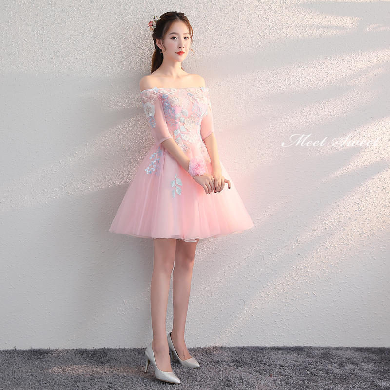 ウエディングドレス ウェディングドレス ブライズメイド服 ミニドレス 結婚式 披露宴 発表会ドレス パーティードレス エレガント 演奏会 女子会 ワンピース お花嫁ドレス オフショルダー 二次会 前撮り 後撮り 白ワンピース フォトウェディング wedding dress 海外挙式