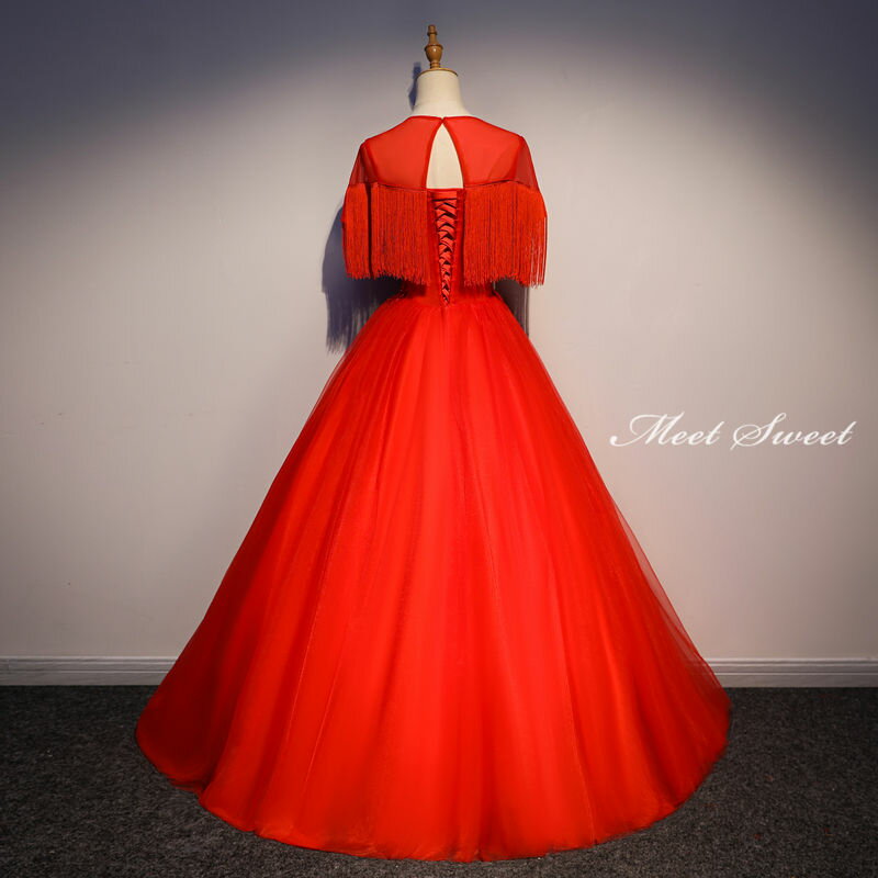 ウェディングドレス カラードレス レッド 演奏会 カラードレス コンサート 結婚式 発表会ドレス ロングドレス 披露宴 ウエディングドレス プリンセスラインドレス 二次会ドレス ステージ衣装 忘年会 パーティードレス イブニングドレス 花嫁 カクテルドレス 前撮り 後撮り