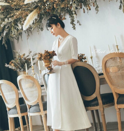 ウェディングドレス 結婚式 二次会ドレス 旅行 前撮り ミモレ丈ドレス 花嫁 ウェディングドレス ウエディングドレス 海外挙式 リゾートドレス パーティードレス 5分袖 ワンピース 白 披露宴 ブライダルドレス エレガント セミオーダー おしゃれ 後撮り wedding dress ウェディングドレス 結婚式 二次会ドレス 旅行 前撮り ミモレ丈ドレス 花嫁 ウェディングドレス ウエディングドレス 海外挙式 リゾートドレス パーティードレス 5分袖 ワンピース 白 披露宴 ブライダルドレス エレガント セミオーダー おしゃれ 後撮り wedding dress