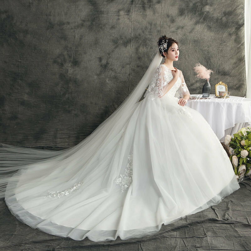 ウェディングドレス ウエディングドレス プリンセスラインドレス 二次会ドレス 結婚式 ロング丈 ロングドレス 花嫁ドレス ブライダルドレス 海外挙式 パーティードレス 演奏会 披露宴 オフホワイト ホルターネック 前撮り エレガント セミオーダー ボリューム クラシカル