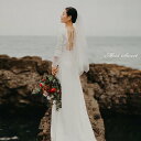 ウェディングドレス 新婦 ロングドレス 結婚式 ウエディングドレス 長袖 袖あり ロングスリーブ 二次会ドレス 花嫁ドレス 前撮り エレガント サテン ホワイト シンプル リゾート 写真撮影 ワンピース 披露宴 ブライダルドレス 海外挙式 セミオーダー おしゃれ フォト婚