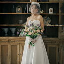 ウェディングドレス ロングドレス 結婚式 ウエディングドレス ビスチェ ベアトップ 袖なし ノースリーブ リボン 二次会ドレス 花嫁ドレス 前撮り 光沢サテン ホワイト リゾート ワンピース 写真撮影 後撮り 披露宴 ブライダルドレス エレガント 海外挙式 セミオーダー