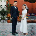 ウェディングドレス ウエディングドレス 新婦 ロングドレス マキシ丈スカート 結婚式 二次会ドレス 花嫁 前撮りドレス サテン 後撮り フォトウエディング 披露宴 シンプル ブライダルドレス エレガント 海外挙式 セミオーダー おしゃれ エレガンス wedding dress(4)