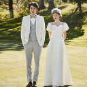 ウェディングドレス 二次会ドレス 結婚式 ブライダルドレス 新婦 ロングドレス サテン パフスリーブ 前撮り 海外挙式 花嫁 リゾートウェディング 記念撮影 ウエディングドレス 可愛い 披露宴 エレガント セミオーダー おしゃれ フォト婚 ホワイトドレス wedding dress(4)