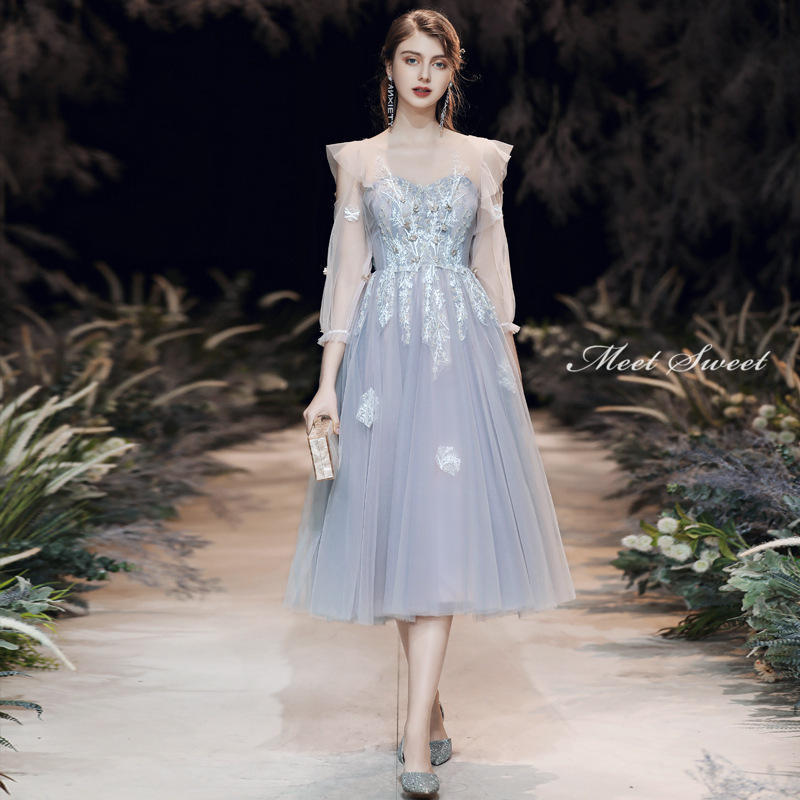 ウェディングドレス ウエディングドレス カラードレス ロングドレス パーティードレス コンサート イブニングドレス 二次会ドレス 発表会 演奏会 安い 花嫁 結婚式 ミディアム トレーン ふわふわスカート 披露宴 カクテルドレス 前撮り 後撮り ブライダル フォーマル