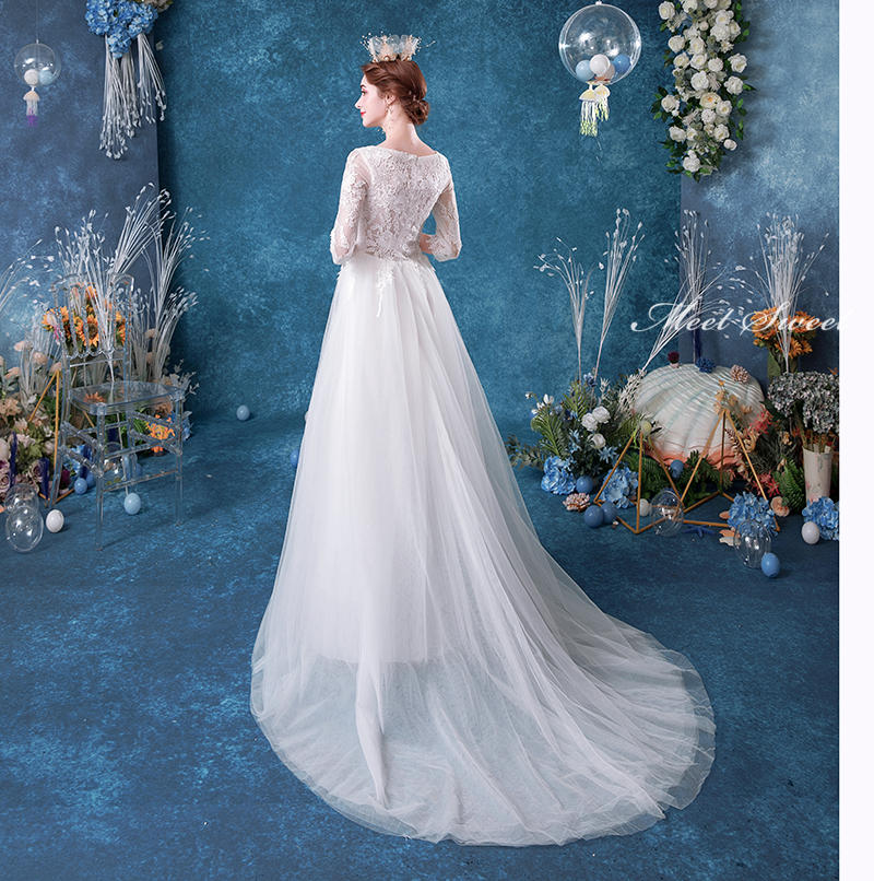 ウェディングドレス ウエディングドレス Aラインドレス 安い ホワイト ロングドレス 結婚式 花嫁 ブライダル 二次会ドレス 発表会ドレス ロングドレ ウエディングドレス 演奏会 トレーン 披露宴 前撮り 後撮り フォトウェディング wedding dress 海外挙式 小さいサイズ