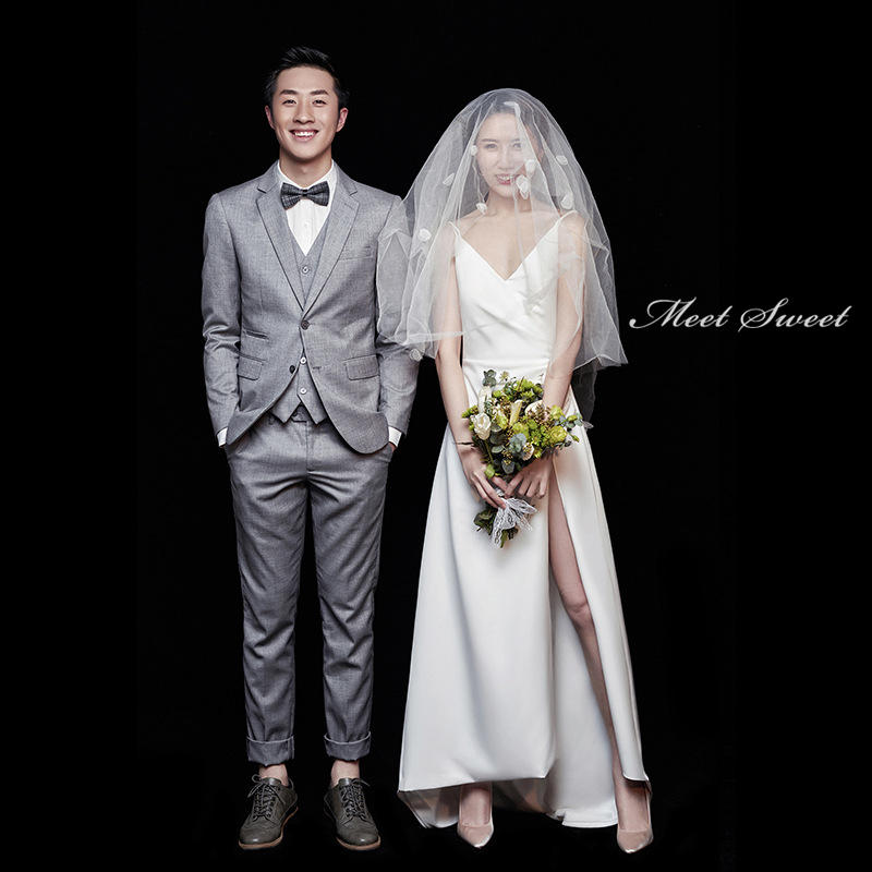 ウェディングドレス ウエディングドレス 結婚式 パーティードレス イブニングドレス カクテルドレス ウェディングドレス 20代 30代 40代 サテン マキシ丈 スリット ブライダル 二次会 披露宴 前撮り 後撮り 花嫁 フォトウェディング wedding dress 海外挙式 小さいサイズ