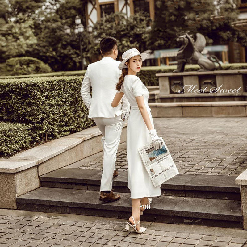 ウェディングドレス ウエディングドレス フォーマルドレス 半袖 マキシ丈 ブライダル 結婚式 二次会ドレス 披露宴 ワンピース 白ドレス オフホワイトドレス 前撮り 20代 30代 40代 50代 おしゃれ 後撮り 袖あり 袖付き 花嫁 フォトウェディング wedding dress 海外挙式