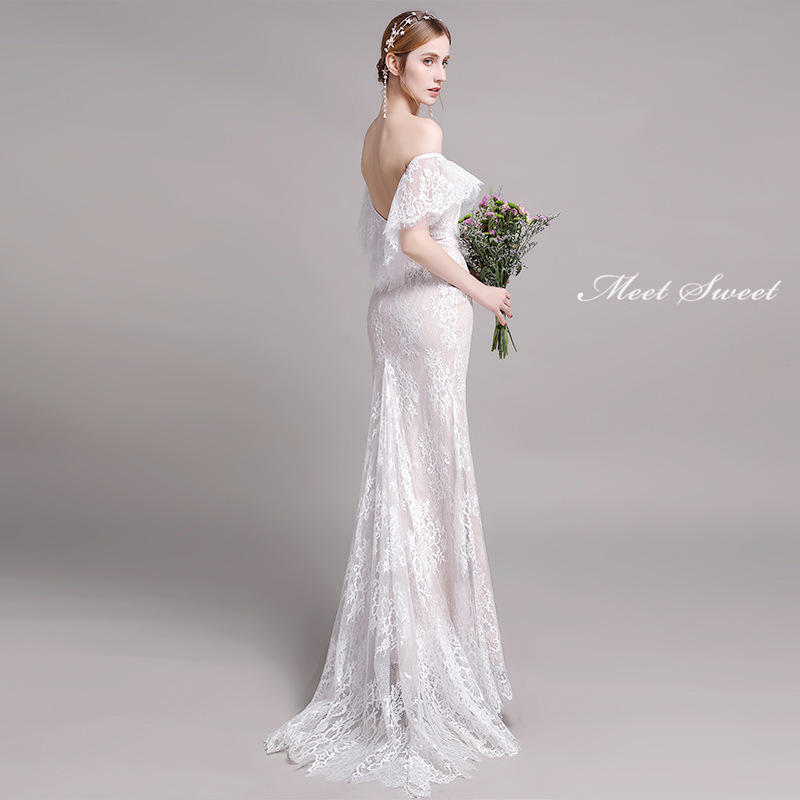 ウェディングドレス ウエディングドレス マーメイドラインドレス マーメイドドレス フォーマルドレス ウェディングドレス 結婚式 披露宴 花嫁 ロングドレス ブライダル 海外挙式 20代 30代 40代 二次会 前撮り 後撮り フォトウェディング wedding dress 小さいサイズ