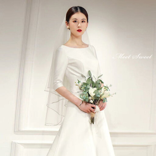 ロング丈ドレス ウェディングドレス 結婚式 白ワンピース 二次会ドレス 花嫁 5分袖 忘年会 ウエディングドレス 花嫁ドレス ブライズメイド ブライダル Aラインドレス 披露宴 前撮り 後撮り 袖あり 袖付き フォトウェディング wedding dress 海外挙式 小さいサイズ ロング丈ドレス ウェディングドレス 結婚式 白ワンピース 二次会ドレス 花嫁 5分袖 忘年会 ウエディングドレス 花嫁ドレス ブライズメイド ブライダル Aラインドレス 披露宴 前撮り 後撮り 袖あり 袖付き フォトウェディング wedding dress 海外挙式 小さいサイズ