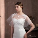 ウェディングケープ ウエディングケープ レース フラワー ウェディングショール ウエディングショール 花嫁ケープ ブライダル 春夏 結婚式 二次会 披露宴 演奏...