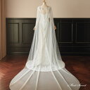 ショルダーベール ウェディングショール ウェディングケープ ウエディングショール 肩トレーン ブライダル 結婚式 二次会 披露宴 演奏会 発表会 花嫁 前撮り ...