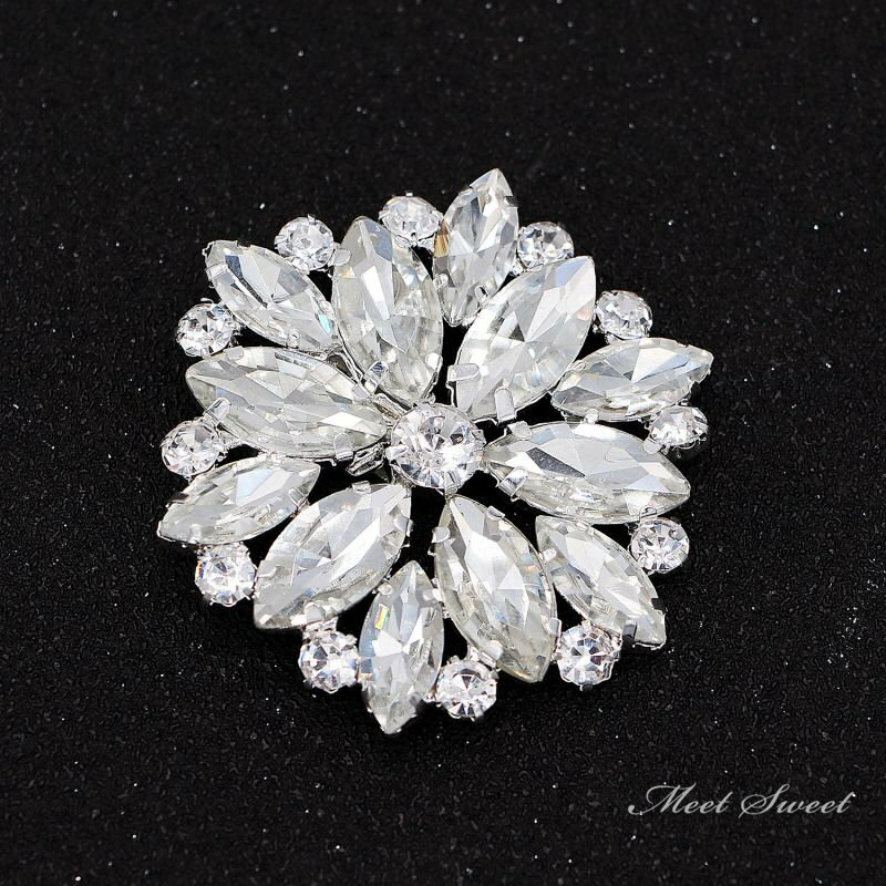 フラワー 花 シューズクリップ 2個1組 靴クリップ シュークリップ シューパーツ レディース ワンタッチ パンプス 結婚式 ウェディング ブライダル 花嫁グッズ