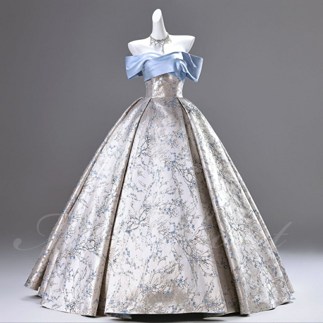 楽天市場】オフショルダー（カラーシルバー）（ドレス｜レディース