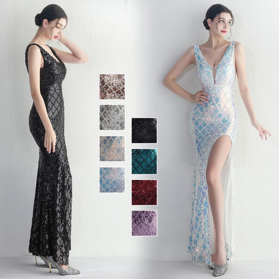 カラードレスマーメイドドレスパーテ...