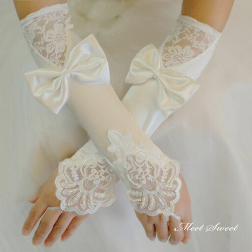 結婚式 glove ウエディンググローブ リボン ミディアム グローブ レース サテン 手袋 二次会 演出 花嫁 ウエディング フィンガーレス 白 秋冬 結婚式 glove ウエディンググローブ リボン ミディアム グローブ レース サテン 手袋 二次会 演出 花嫁 ウエディング フィンガーレス 白 秋冬
