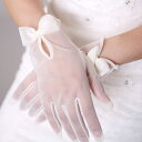ショート 結婚式 ウエディンググローブ 安い ブライダルグローブ 花嫁 グローブ 手袋 二次会 パーティー ウェディング手袋 オフホワイト/ホワイト glove