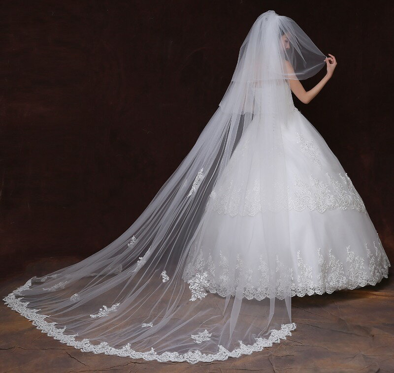 ウエディングベール 結婚式 ロングベール ベール 安い ブライダル コーム付き 花嫁 フェイスアップベール 披露宴 ブライダルベール 二次会 チャペルベール 白