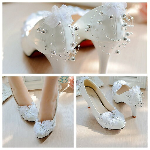 0.5/4.5/8cmヒール ウェディングシューズ ウエディングシューズ レディース靴 パンプス ハイヒール 結婚式 花嫁 ブライダル 二次会 パーティー 披露宴 パール 0.5/4.5/8cmヒール ウェディングシューズ ウエディングシューズ レディース靴 パンプス ハイヒール 結婚式 花嫁 ブライダル 二次会 パーティー 披露宴 パール