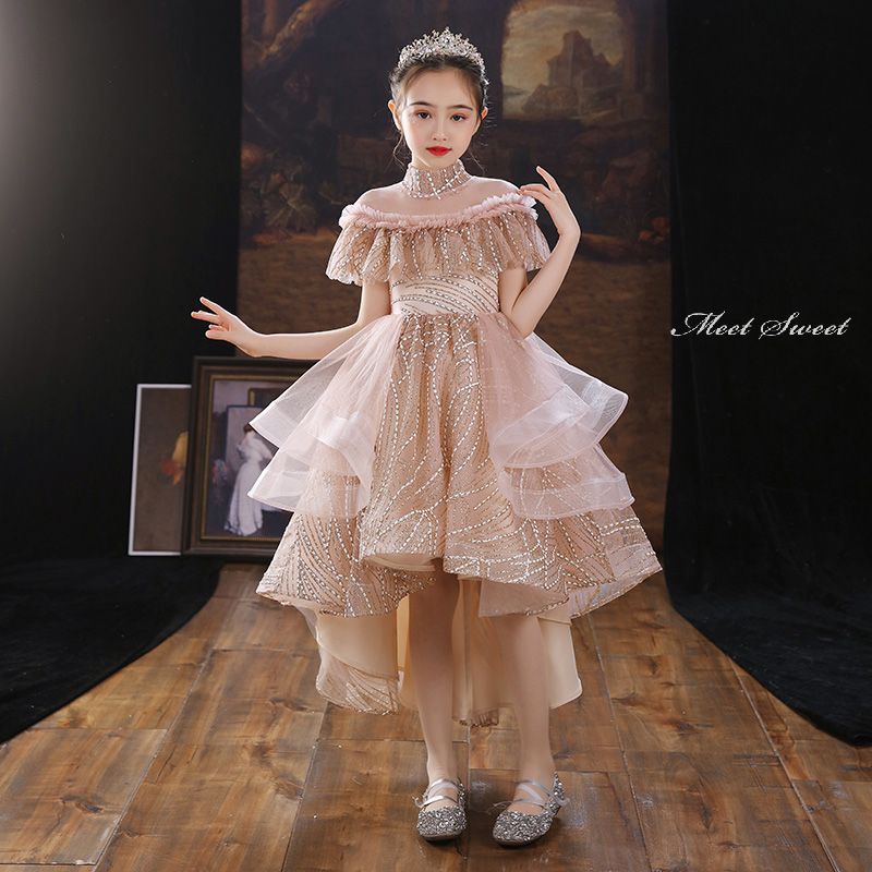 子供 ピアノ ドレス 発表会 子供ドレス 上品 二次会 パーティードレス フォーマルドレス 演奏会 結婚式 七五三 入学式 女の子ドレス 花嫁ドレス ワンピース