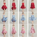 子供ドレス 花飾り ピアノ発表会 ピンク ブルー レッド ボレロ キッズドレス 女の子 ショート丈 フォマールドレス フィッシュテールドレス ガールズ ワンピース