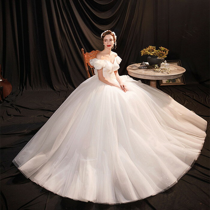ウェディングドレス ウエディングドレス 二次会ドレス ウェディグドレス 海外挙式 前撮り 後撮り 花嫁二次会ドレス 大きいサイズ 結婚式 ブライダル 披露宴 パーティードレス ロングドレス エンパイア フォトウェディング wedding dress 小さいサイズ 1.5次会 フォト婚