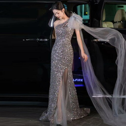 カラードレス パーティードレス ロングドレス マーメイドドレス スパンコール ワンショルダー 結婚式 二次会 発表会 ウェディングドレス 花嫁 ステージドレス イブニングドレス パーティードレス ブライダル 披露宴 前撮り キラキラ スリット 上品 スレンダードレス カラードレス パーティードレス ロングドレス マーメイドドレス スパンコール ワンショルダー 結婚式 二次会 発表会 ウェディングドレス 花嫁 ステージドレス イブニングドレス パーティードレス ブライダル 披露宴 前撮り キラキラ スリット 上品 スレンダードレス