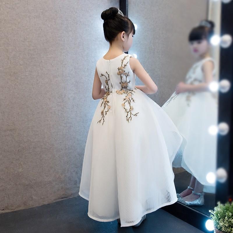 樂天商城 - ドレス 子どもドレス フラワーガール ピアノ発表会 子供ドレス ロングドレス フォーマル 入園式 七五三 子ども 大きいサイズ 100/110/120/130/140/150/160