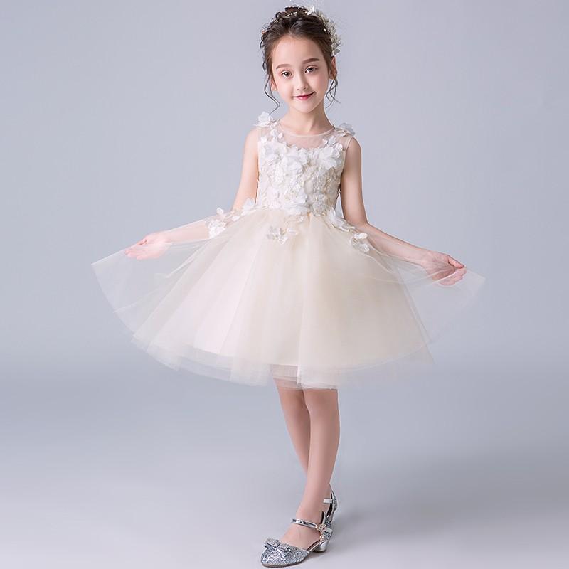 ミニドレス子供ドレスピアノ発表会フ...