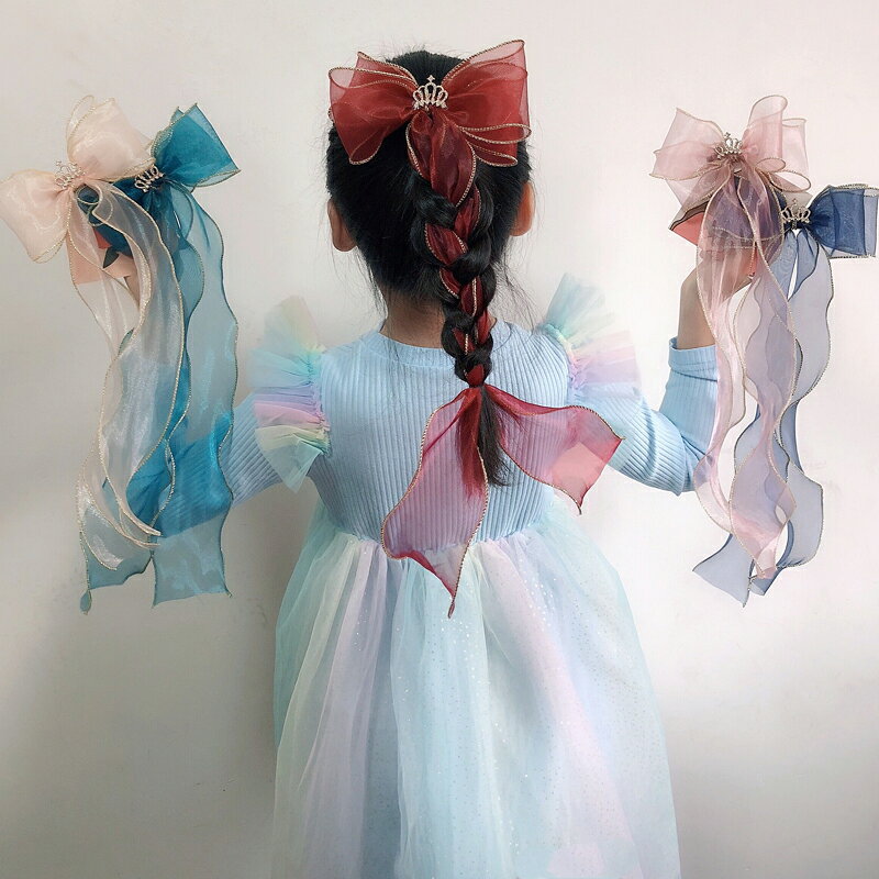 子供ヘアアクセサリー ヘアピン キッズ髪飾り リボン 結婚式 子供 ヘアアクセサリ...