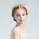 キッズ プリンセスティアラ 子供 クラウン ヘッドドレス パーティー 子ども ヘアアクセサリー 発表会 演奏会 演出 舞台アクセサリー 髪飾り イベント 王冠 ...