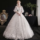 ウェディングドレス ウエディングドレス ロングドレス 二次会 結婚式 前撮り ブライダル 花嫁 オフショルダー プリンセスドレス 編み上げ トレーン 海外挙式 フォトウェディング オフホワイト wedding dress サテン エレガント 小さいサイズ 大きいサイズ
