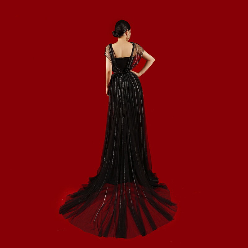 カラードレス ブラック 2way 黒 ファスナー パーティードレス フォーマルドレス ロングドレス マーメイドドレス 結婚式 二次会 発表会 花嫁 ウェディングドレス ゲストドレス ブライダル ウエディングドレス イブニングドレス 演奏会 披露宴 マーメイドラインドレス