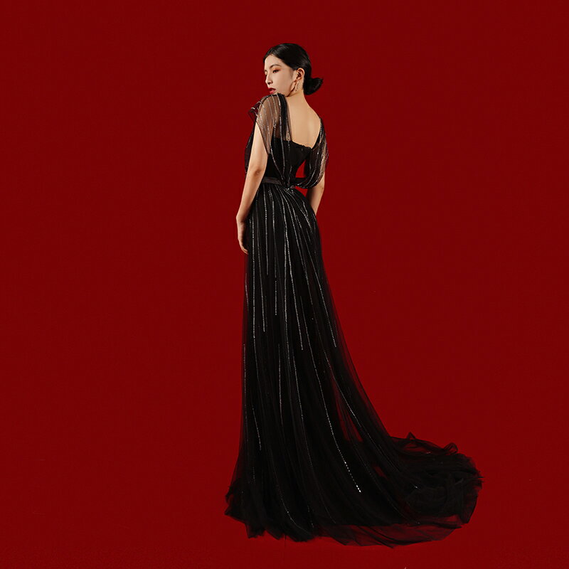 カラードレス ブラック 2way 黒 ファスナー パーティードレス フォーマルドレス ロングドレス マーメイドドレス 結婚式 二次会 発表会 花嫁 ウェディングドレス ゲストドレス ブライダル ウエディングドレス イブニングドレス 演奏会 披露宴 マーメイドラインドレス