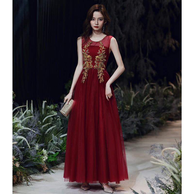 カラードレス ファスナー レッド ノースリーブ パーティードレス フォーマル ロングドレス 結婚式 二次会 披露宴 発表会 演奏会 ウェディングドレス チュール ゲストドレス ウエディングドレス コンサート コンクール カクテルドレス ブライダル 花嫁 大きいサイズ