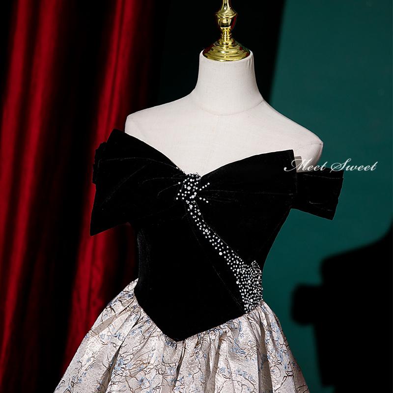 カラードレス 編み上げ ブラック ラインストーン ロングドレス 結婚式 二次会 発表会 演奏会 ウェディングドレス ウエディングドレス プリンセスラインドレス イブニングドレス コンサート コンクール カクテルドレス ブライダル 花嫁 披露宴 プロム 大きいサイズ