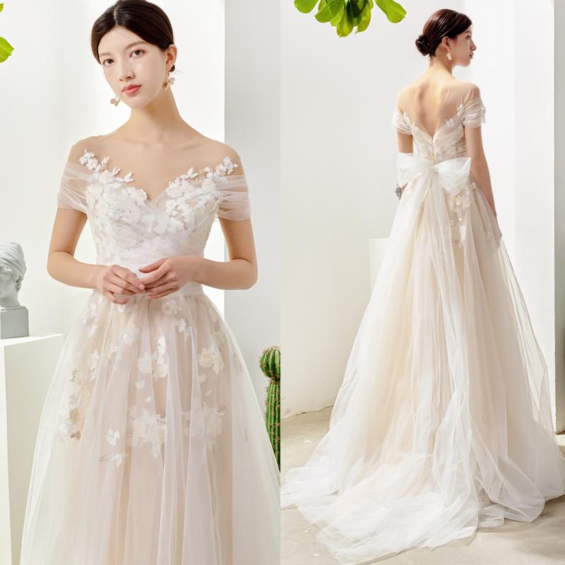 EFfBOhX EGfBOhX 񎟉  I OB t[ uC_ OhX ԉ AChX Vp `[ ԕ { CO tHgEFfBO ItzCg wedding dress TCY 傫TCY 2.5 B