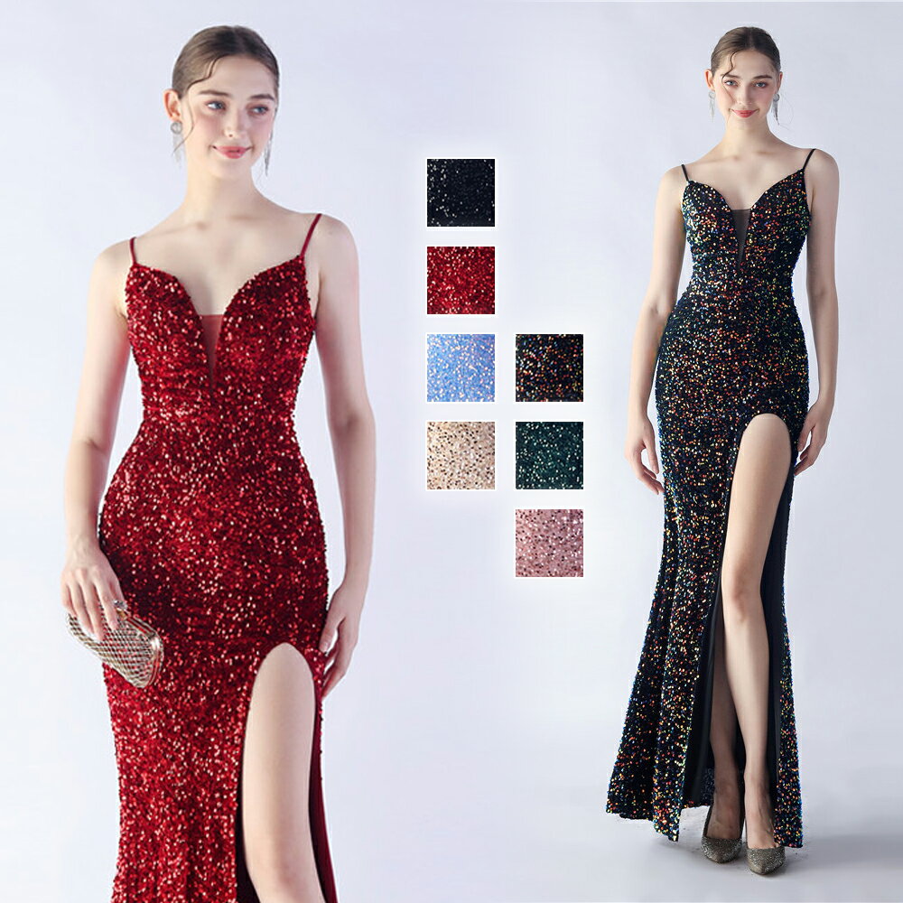 カラードレスマーメイドドレスパーテ...