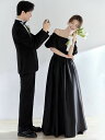 カラードレス ロングドレス パーティードレス ブラック オフショルダー ウェディングドレス ウエディングドレス 結婚式 二次会 花嫁 前撮り 演奏会 発表会 カクテルドレス ブライダル フォーマルドレス 成人式 卒業式 コンサート イブニングドレス ステージドレス