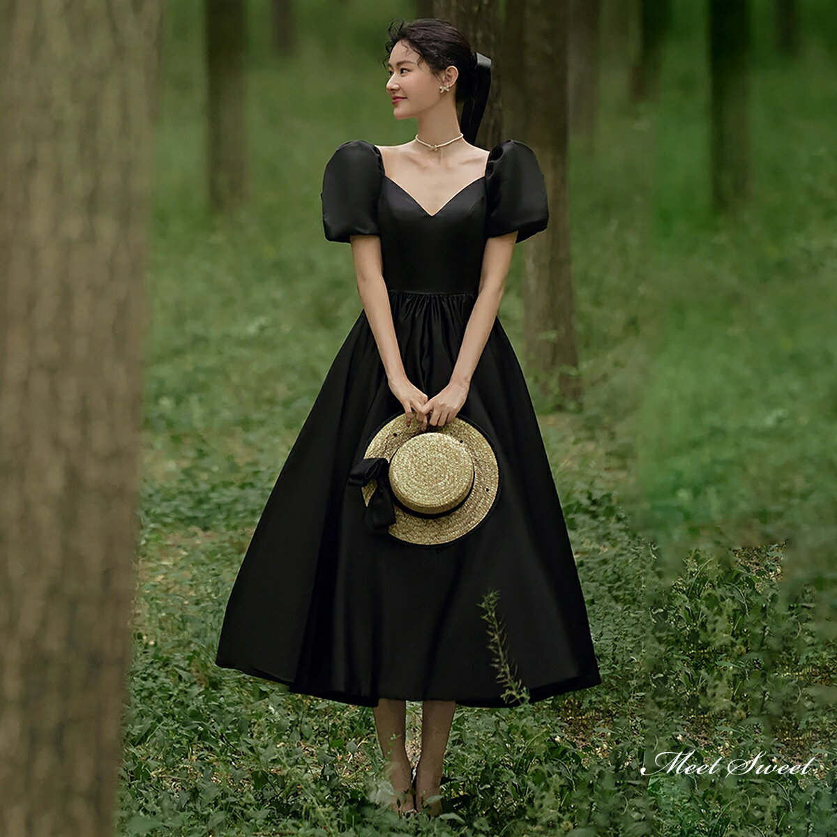 カラードレスミモレドレスパーティー...