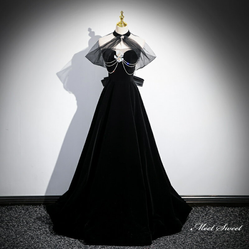 カラードレス ロングドレス パーティードレス ブラック ホルターネック ウェディングドレス ウエディングドレス 結婚式 二次会 花嫁 前撮り 演奏会 発表会 カクテルドレス 披露宴 ブライダル フォーマルドレス 成人式 卒業式 コンサート 舞台 演出 イブニングドレス