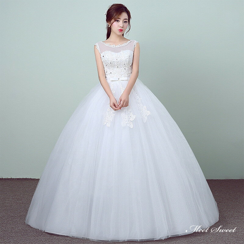 ウェディングドレス ロングドレス プリンセスラインドレス ノースリーブ 二次会 結婚式 前撮り ドレス 花嫁 ウエディングドレス チュール 大きいサイズ 小さいサイズ 海外挙式 白 オフホワイト パーティードレス ブライダル フォトウェディング wedding dress