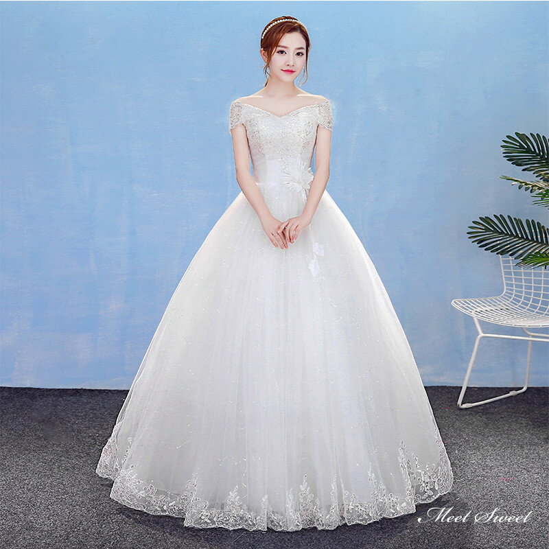 ウェディングドレス ロングドレス プリンセスラインドレス Aラインドレス 二次会 結婚式 前撮り ドレス 花嫁 ウエディングドレス チュール 大きいサイズ 小さいサイズ 海外挙式 白 オフホワイト パーティードレス ブライダル フォトウェディング wedding dress