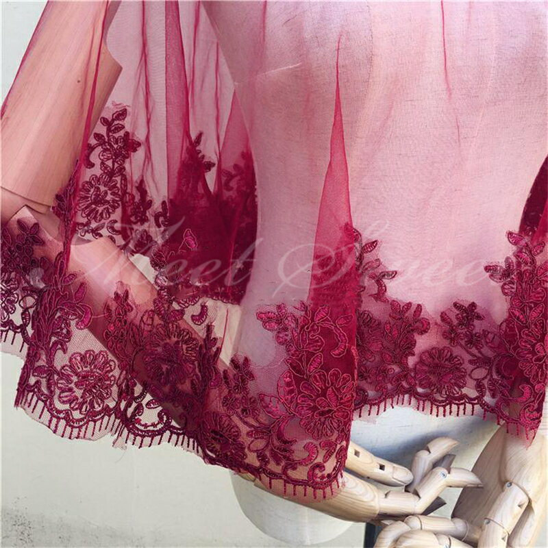 ドレスアレンジ ウェディングボレロ パーティーボレロ ウエディングショール ケープ 露出控えめ ウェディングドレスアレンジ カラードレス パーティードレス レース 花嫁 結婚式 ブライダル 二次会 披露宴 発表会 演奏会 お色直し 前撮り 後撮り 挙式 赤 ワインレッド