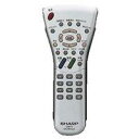 【中古】SHARP純正 液晶TVリモコン GA348WJSA