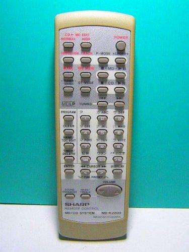 【中古】シャープ リモコン MD-K2200 RRMCG0303AWSA 【中古】シャープ リモコン MD-K2200 RRMCG0303AWSA