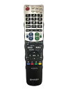 【中古】シャープ テレビリモコン GB047WJSA
