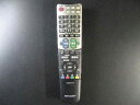 【中古】シャープ テレビリモコン