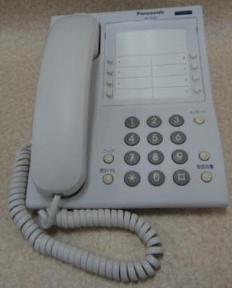 VB-E504 パナソニック PBX用電話機 ビジネスフォンビジネスフォン商品のため、電話工事が必要です。ビジネスフォン商品は品と品の互換性がない場合、動作しません。